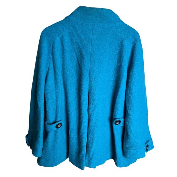 Chico's Women's Wool Classic Touch Ammi Jacket Deep Emerald - Picture 2 of 6
